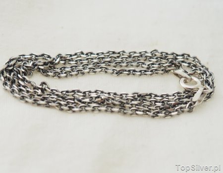 ANTICA - srebrny łańcuszek 65cm