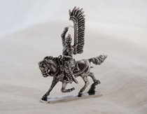 POLSKA HUSARIA 7 - srebrna figurka WINGED HUSSAR