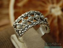 PINA - srebrny pierścionek z perłami