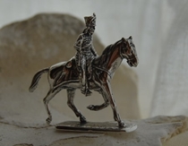 HUSAR III - figurka ze srebra