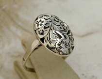 SANTORO - srebrny pierścionek ze srebra